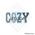 Cozy season svg | Winter quote svg | Cute winter saying cut file for cricut and silhouette