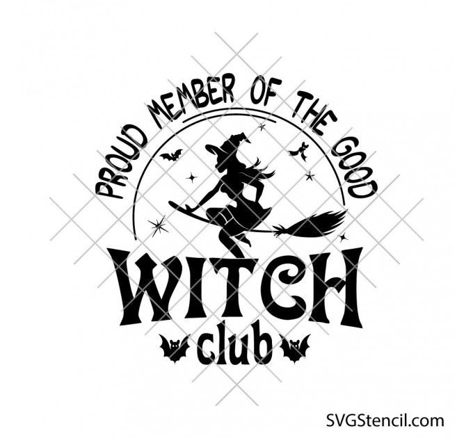 Witch club svg bundle | Good witch bad witch wicked witch cut files
