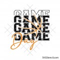 Game day basketball svg | Sports shirt design | Basketball mom cricut cut file