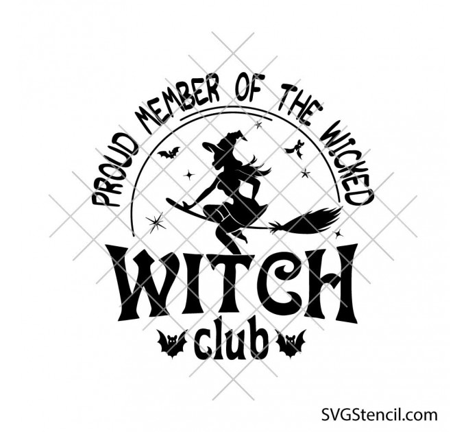 Witch club svg bundle | Good witch bad witch wicked witch cut files