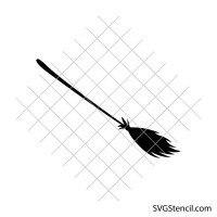 Witch broom svg | Broomstick svg | Halloween broom svg