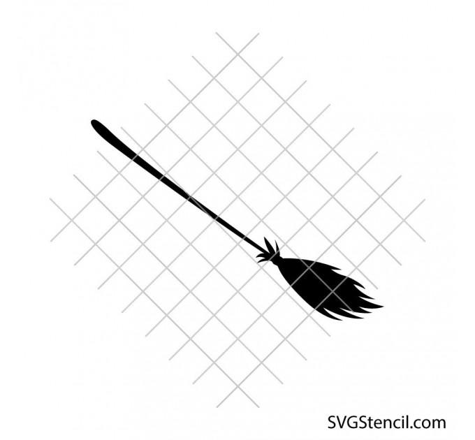 Witch broom svg | Broomstick svg | Halloween broom svg