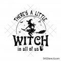 Witch in all of us svg | Halloween witch svg | Practical magic svg design