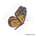 Butterfly mandala svg