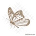 Flying butterfly svg