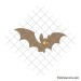 Bat outline svg