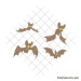 Bat svg | Bat outline svg | Halloween svg designs