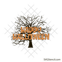 Happy halloween svg clipart | Halloween design svg