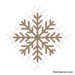 Snowflake ornament svg