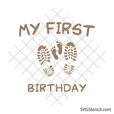 First birthday svg | Birthday shirt svg
