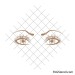 Eyes with lashes svg
