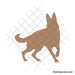 German shepherd silhouette svg | Dog outline svg