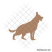 German shepherd silhouette svg | Dog outline svg
