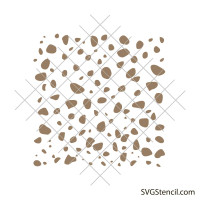 Dalmatian spots svg | Dalmatian print svg