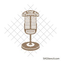 Microphone svg | On the air svg