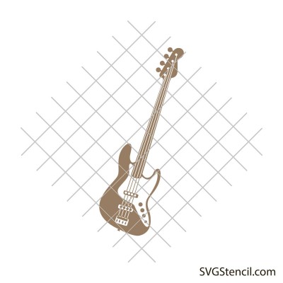 Bass guitar svg | Electric guitar svg