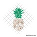 Mandala pineapple svg