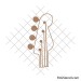 Electric guitar headstock svg