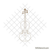 Fiddle svg design | Violin svg