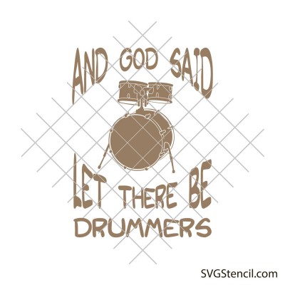 Drummer sayings svg | Drum ornament svg