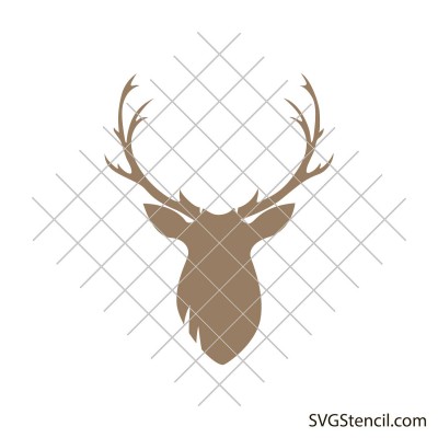 Deer head svg | Doe head svg