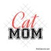 Cat mom svg | Layered design
