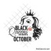 Black queens are born in October svg