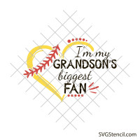 Baseball grandma svg | Baseball shirt svg