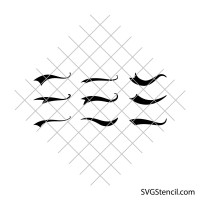 Baseball tail svg | Text tail svg