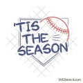 Tis the season baseball svg | Softball shirts svg