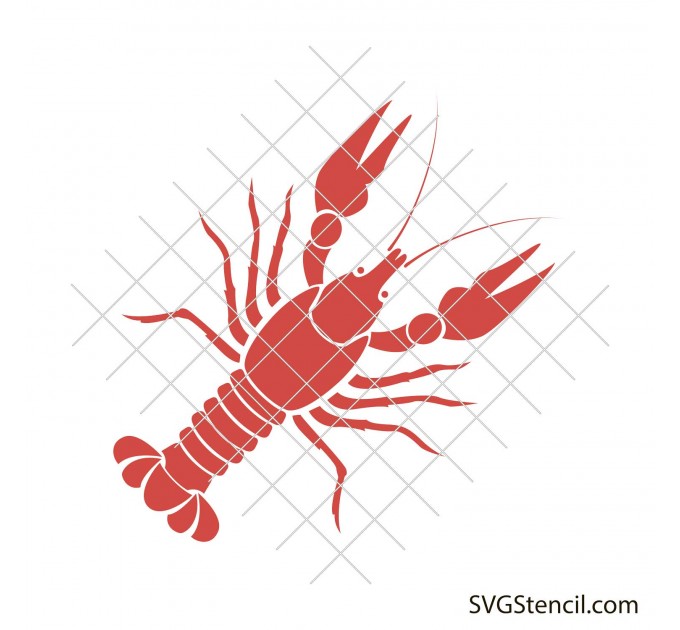 Crawfish svg