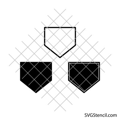 Free baseball home plate svg | Homeplate svg